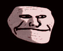 Troll Face Red GIF