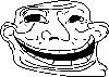 Troll Face Small Sticker