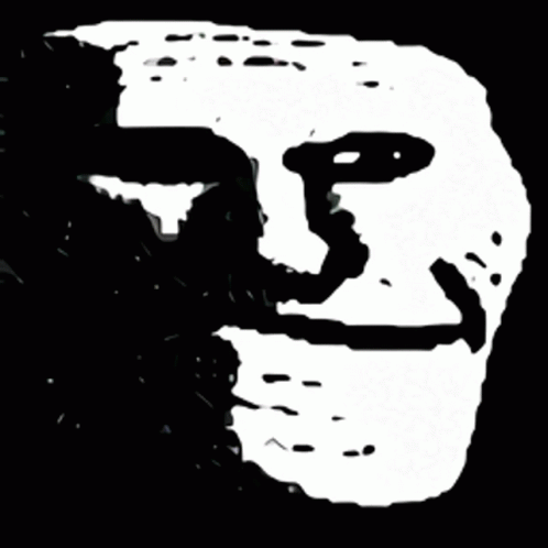 Troll Face Smiley Face GIF