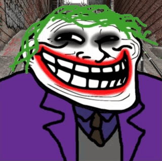 Troll Face Trollrun GIF