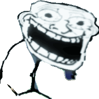 Trollge Troll Face Sticker