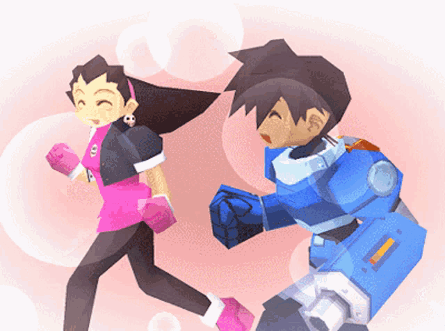 Tron Bonne Mega Man Legends GIF