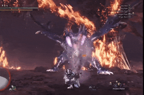 True Charge Slash Monster Hunter GIF. This 498 x 330 animated GIF is part of our monster hunter charge blade collection. Created by Tool1994. View the…