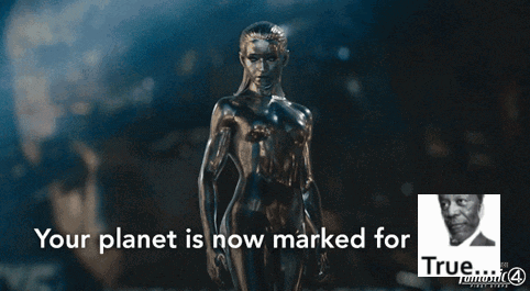 True Fantastic 4 GIF. This 482 x 265 animated GIF is part of our fantastic planet collection. Related themes include meme. Created by Leafzuha. View the…