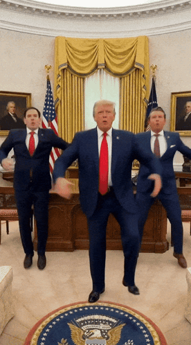 Trump Dance Donald The Trumpsta Oval Office Dance GIF