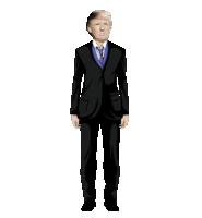 Trump Dance Donald Trump Sticker