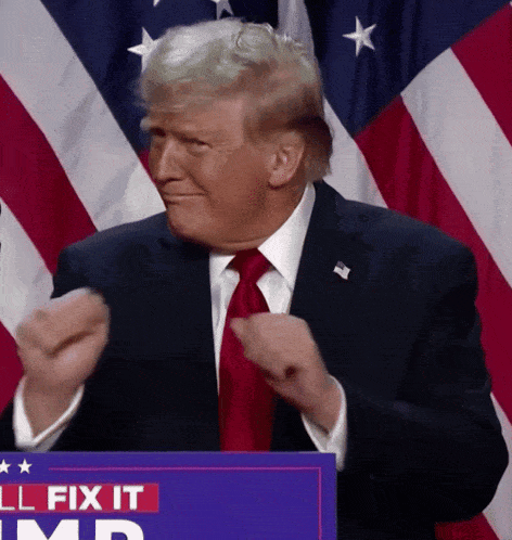 Trump Dance Win GIF