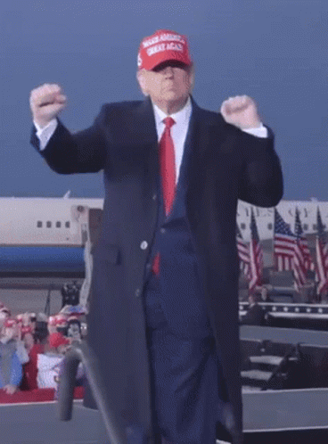 Trump Dance Ymca GIF. This 368 x 498 animated GIF is part of our trump dance collection. Created by pixxie95. View the original animation, share it, or…