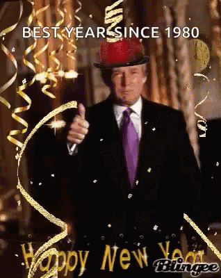 Trump Happy New Year GIF