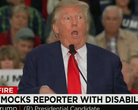 Trump Mocks GIF