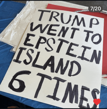 Trump Went To Epstein Island 6 Times Epstein Meme