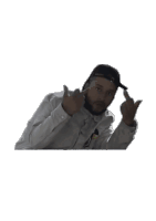 Trurebel Migs Middle Fingers Sticker