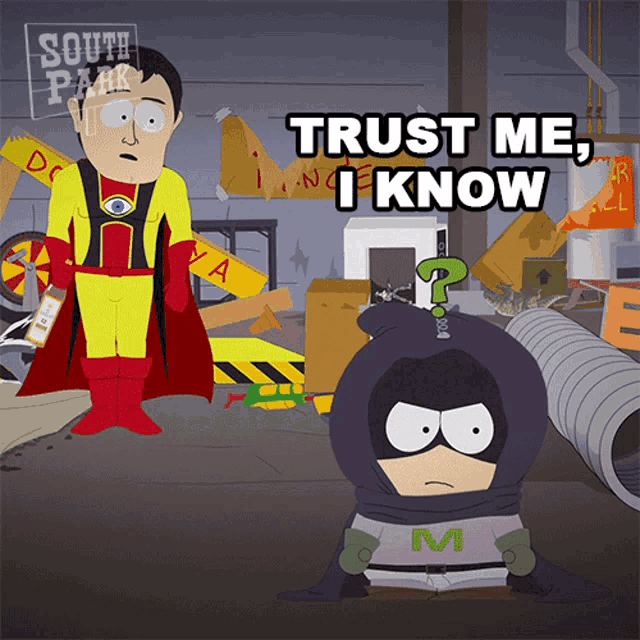 Trust Me I Know Mysterion GIF