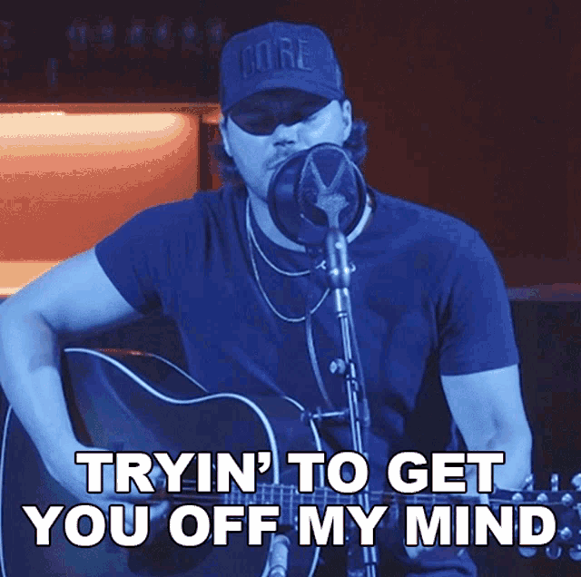 Tryin To Get You Off My Mind Josh Ross GIF