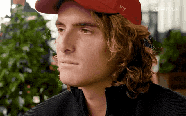 Tsitsipas Smiles GIF