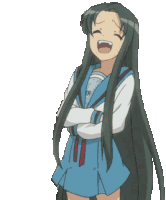Tsuruya Laughing Sticker