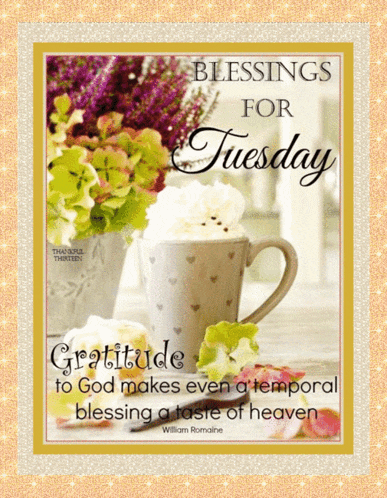 Tuesday Blessings GIF