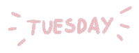 Tuesday Catharinas Sticker