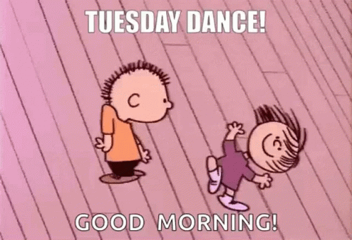 Tuesday Dance Charlie Brown GIF. This 498 x 340 animated GIF is part of our lustiger dienstag collection. Related themes include good morning. Created by…