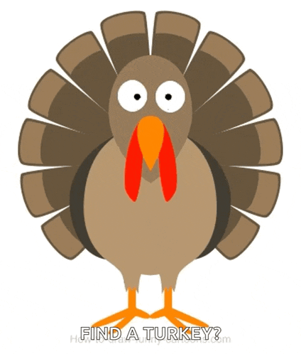 Turkey Blink GIF