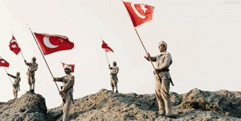 Turkey Soldier GIF