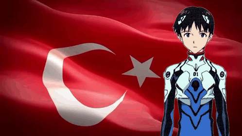 Turkish Shinji Turkey Flag GIF