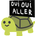 Turtle Sign Sticker