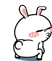 Twerk Bunny Sticker