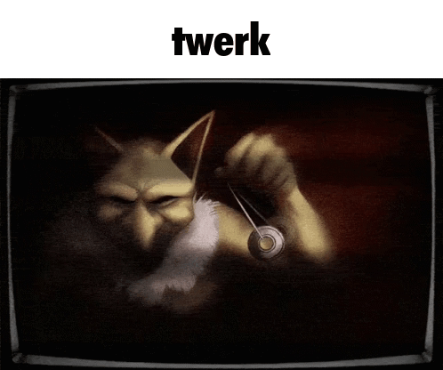 Twerk Throw Back GIF
