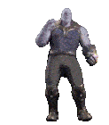 Twerking Thanos Sticker