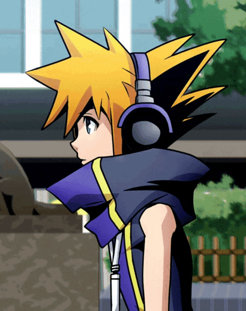 Twewy Anime Talking GIF