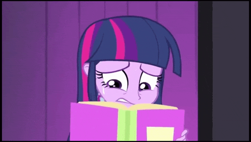 Twilight Sparkle Writing GIF