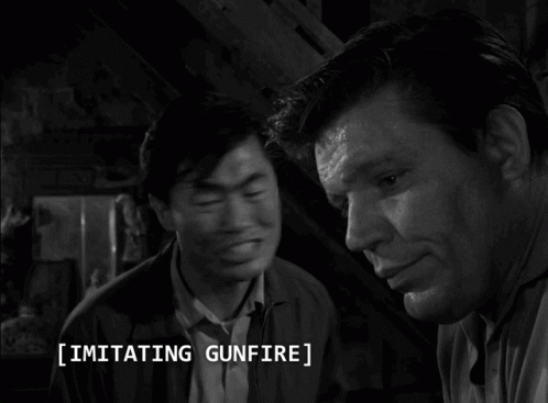 Twilight Zone The Twilight Zone GIF. This 498 x 367 animated GIF is part of our george takei oh my collection. Related themes include angry, gun, spinning…