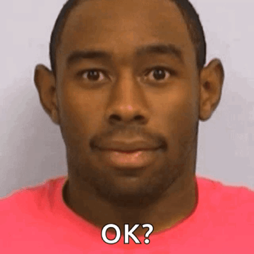 Tyler The GIF. This 498 x 498 animated GIF is part of our okay meme black guy collection. Related themes include black, bruh, face. Created by sympoi. View…