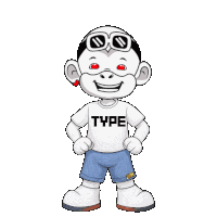 Type Typing Sticker
