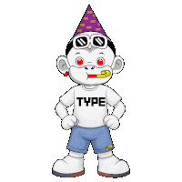 Type Typing Sticker
