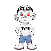 Type Typing Sticker