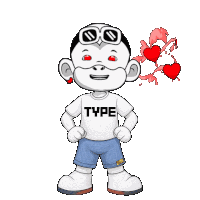 Type Typing Sticker