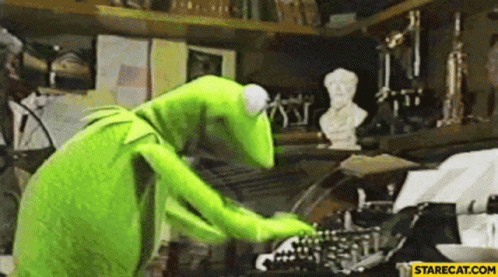 Typing Fast GIF