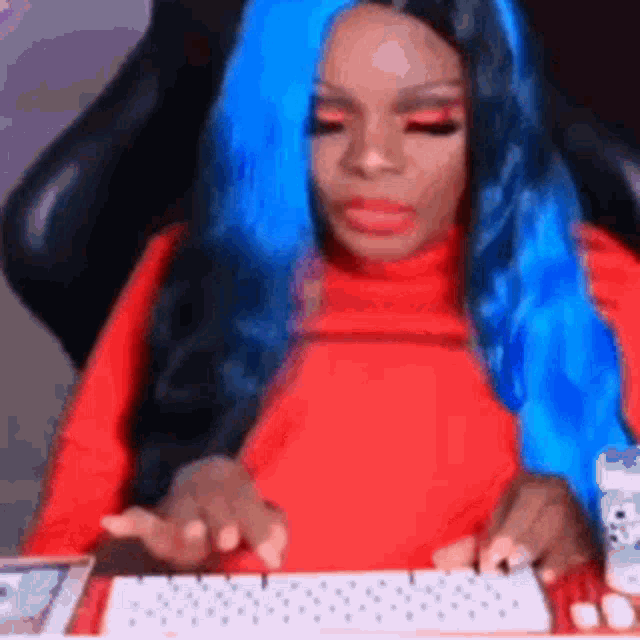 Typing Fast GIF