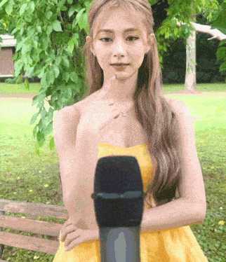 Tzuyu Running Away From Mic Tzuyu Run Away GIF