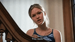 U Suck GIF