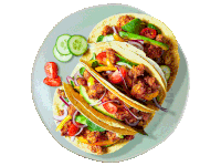 Uber Eats Tacos Sticker