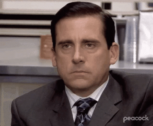 Ugh No Michael Scott No GIF. This 498 x 413 animated GIF is part of our the office no collection. Related themes include michael scott no, no no no. Created…