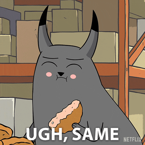 Ugh Same Devilcat GIF