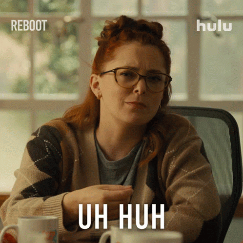 Uh Huh Hannah GIF