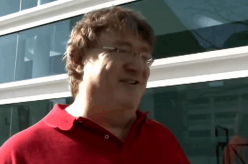Uh Yes Gabe Newell GIF. This 498 x 330 animated GIF is part of our lord gaben collection. Related themes include gabe newell. Created by Facebat. View the…