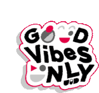 Uid Good Vibes Only Sticker