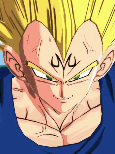 Ultra Majin Vegeta Yel Majin Vegeta GIF