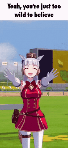 Umamusume Gold Ship GIF. This 230 x 498 animated GIF is part of our horse kick collection. Related themes include horse. Created by…